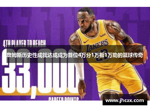 詹姆斯历史性成就达成成为首位4万分1万板1万助的篮球传奇